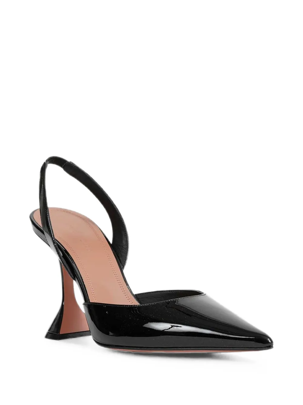 Amina Muaddi Holli slingback pumps Zwart