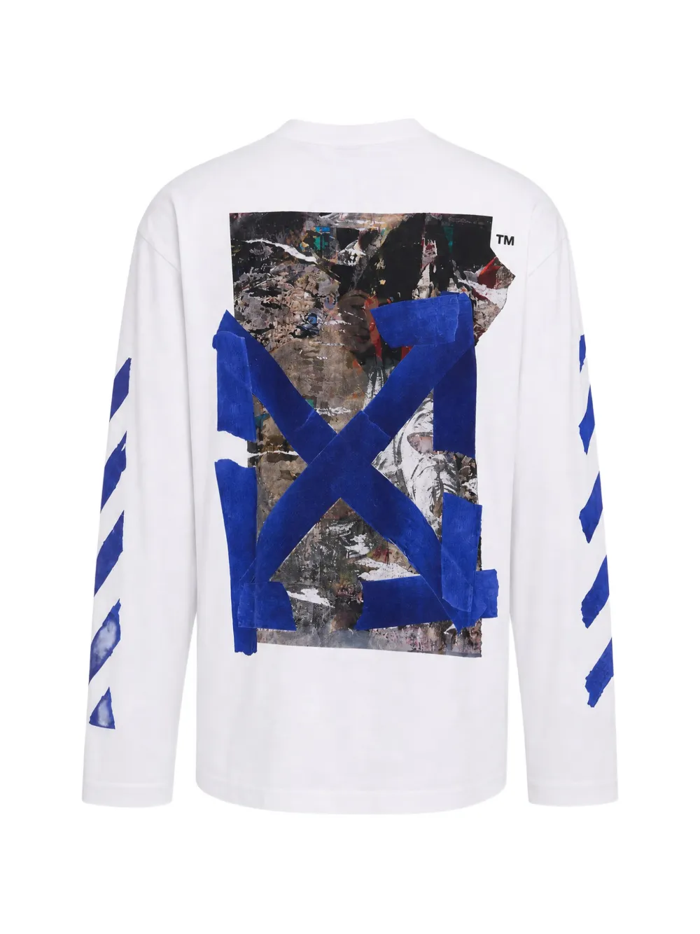Off-White Diagonals Arrows trui Wit