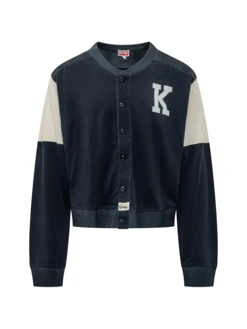 Kenzo 로고 패치 컬러 블록 스웨트셔츠