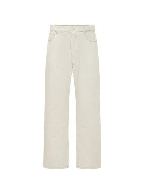 AMI Paris logo-patch loose-fit jeans