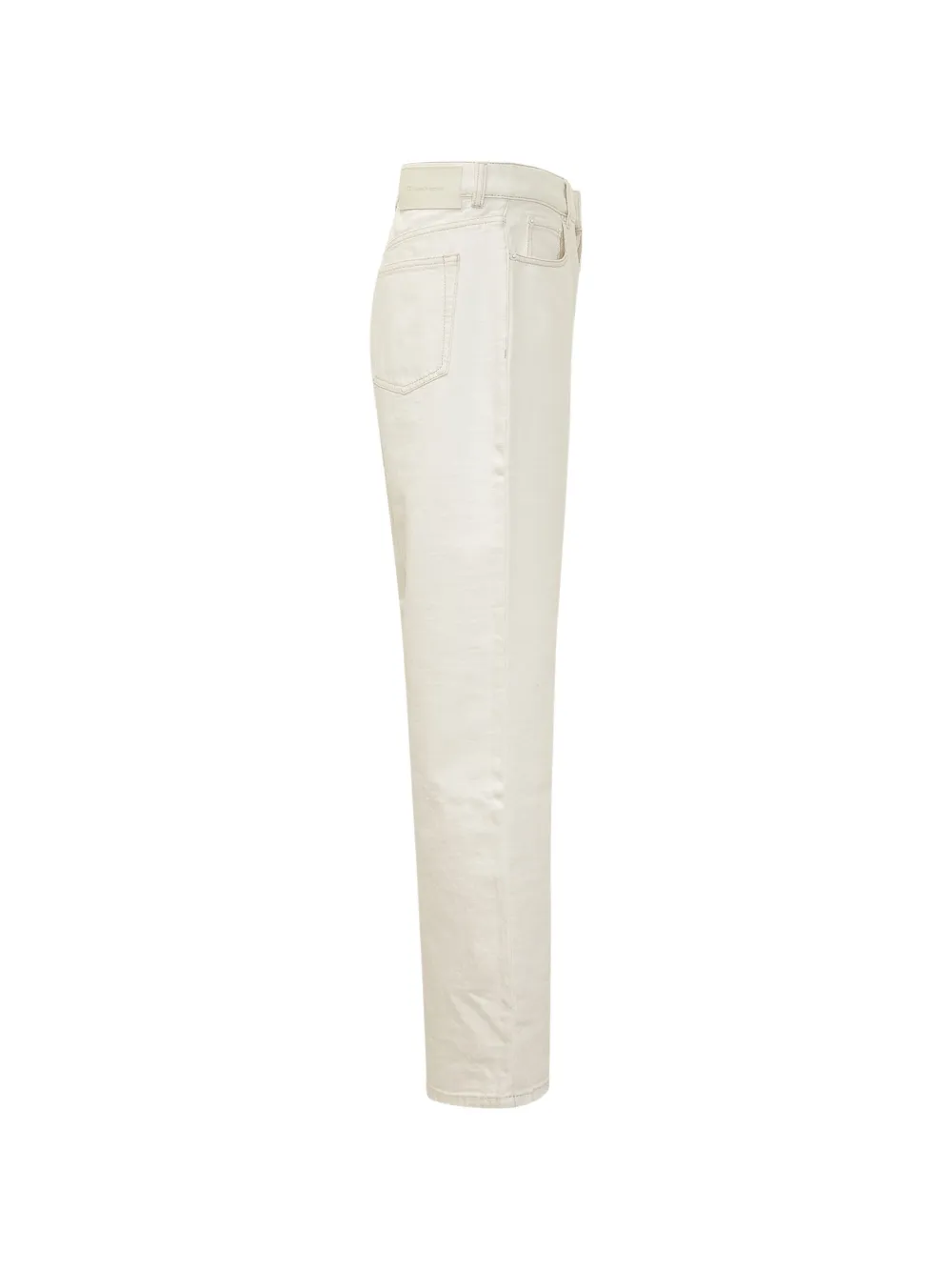 AMI Paris Ruimvallende jeans Beige