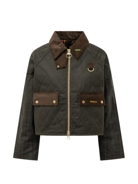 Barbour diamant-quiltet jakke