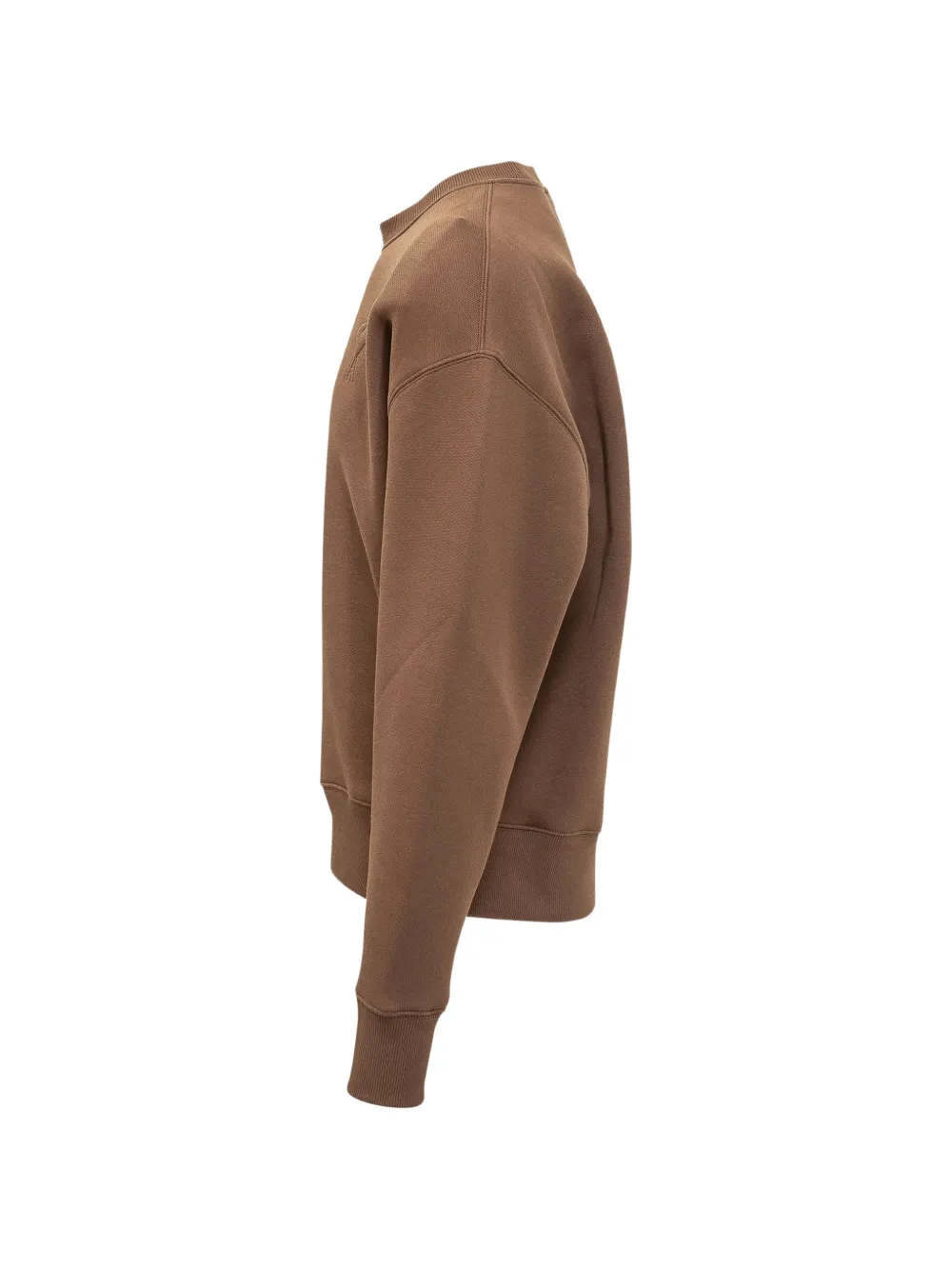 AMI Paris Ami De Coeur trui met ronde hals Bruin