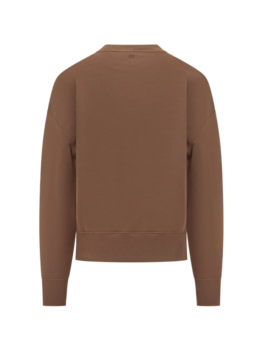AMI Paris Ami De Coeur trui met ronde hals Bruin