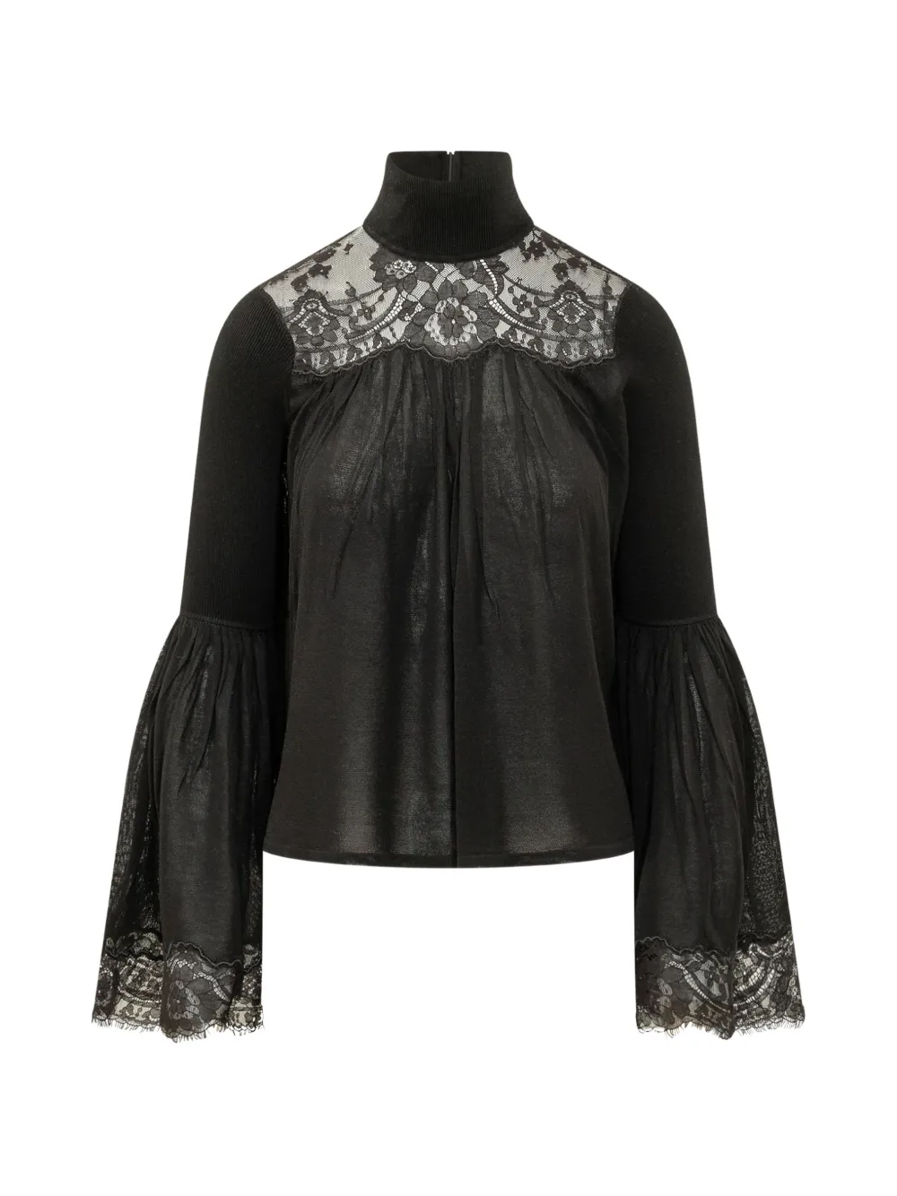 ZIMMERMANN Valiant lace blouse - Schwarz