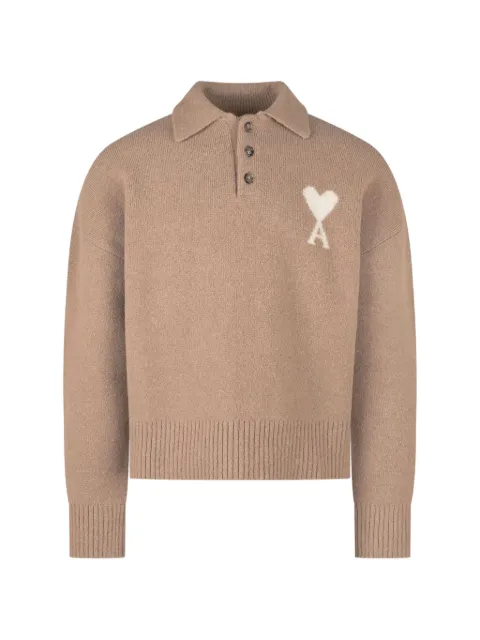 AMI Paris Ami de Coeur polo shirt