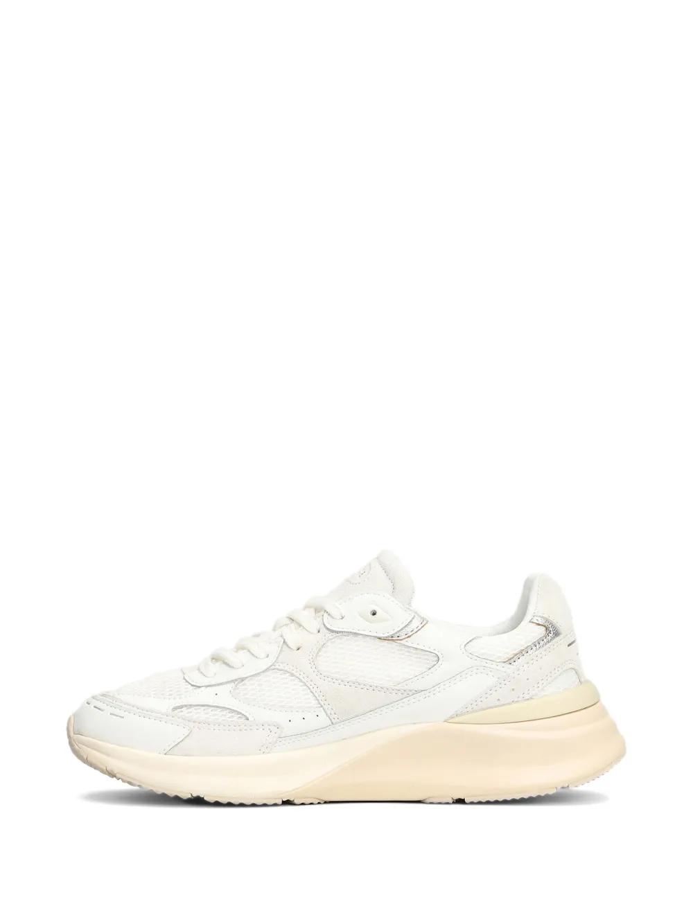 D.A.T.E. Musa panelled sneakers Wit