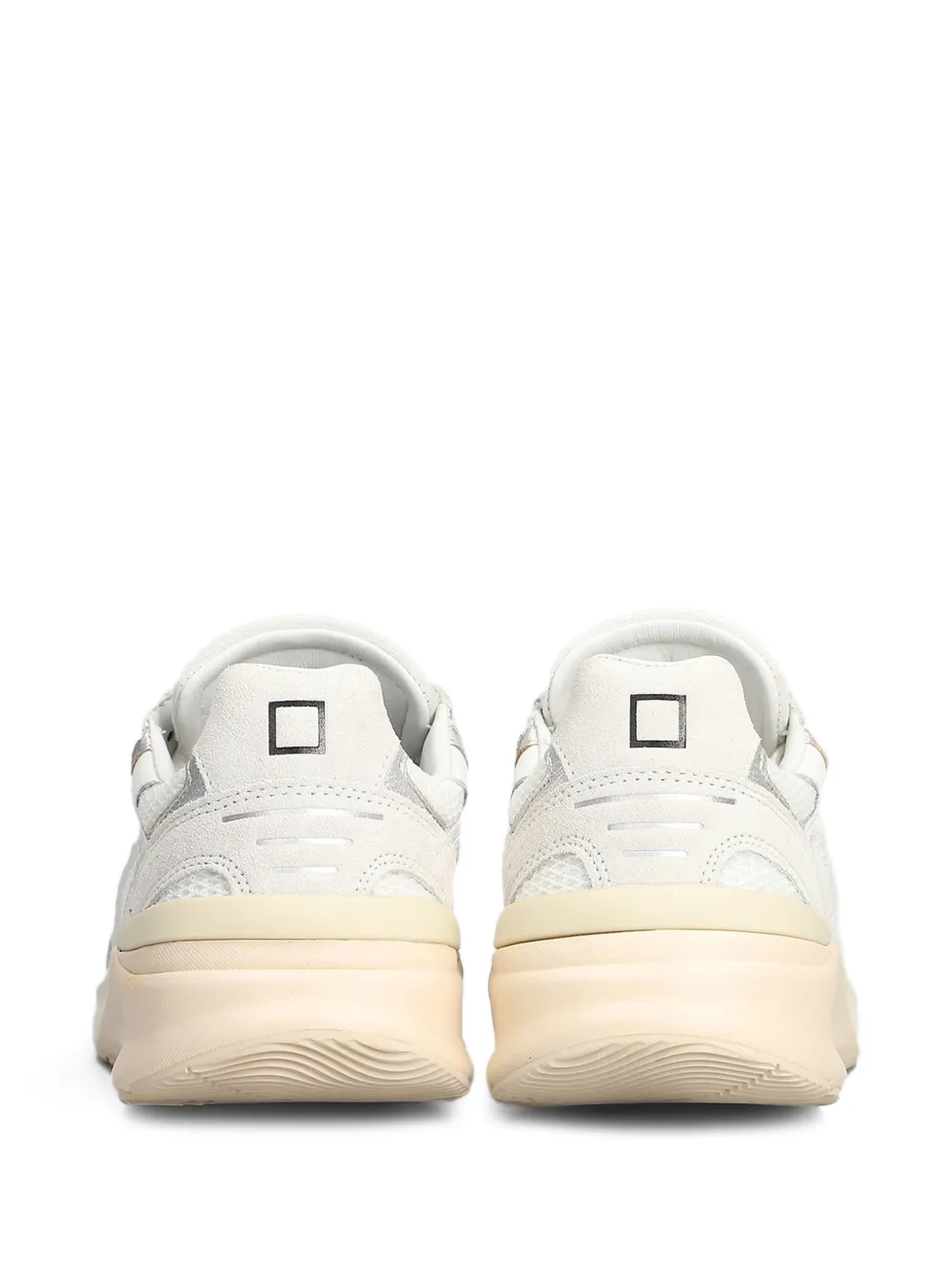 D.A.T.E. Musa panelled sneakers Wit
