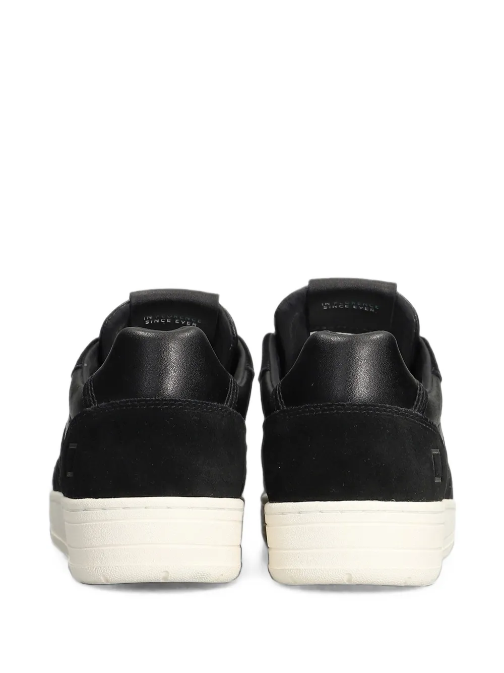 D.A.T.E. Court 2.0 perforated panelled sneakers Zwart