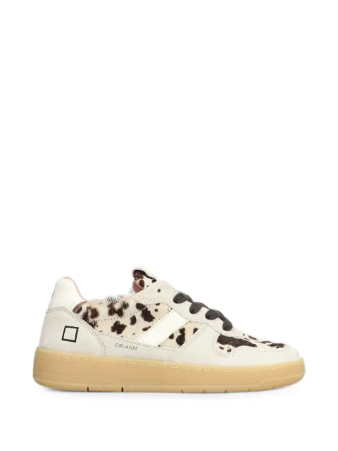 D.A.T.E. Court 2.0 animal-print sneakers