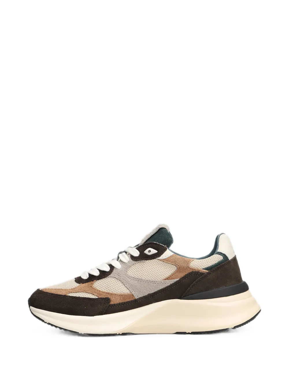 D.A.T.E. Musa panelled sneakers Bruin