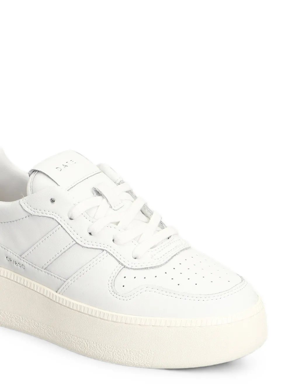 D.A.T.E. Court leren sneakers Wit