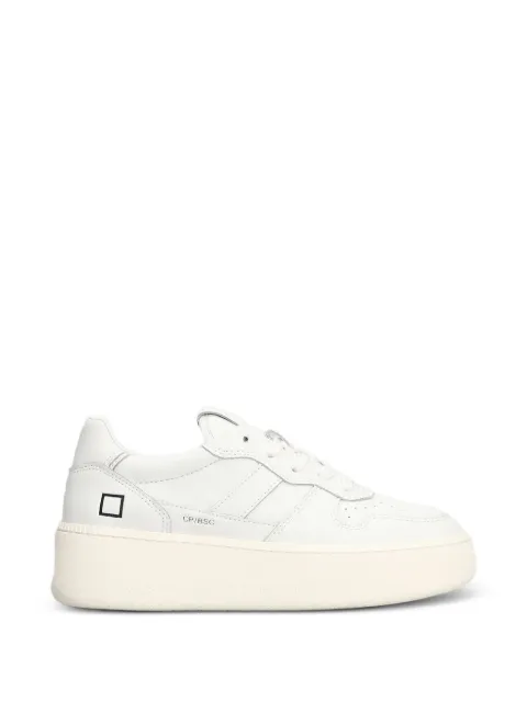 D.A.T.E. Court platform leather sneakers