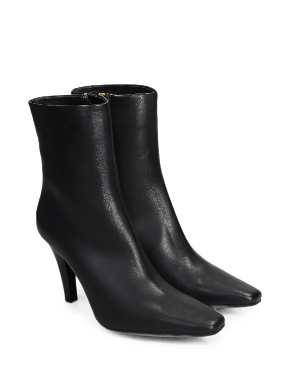 The Seller square-toe ankle boots Zwart