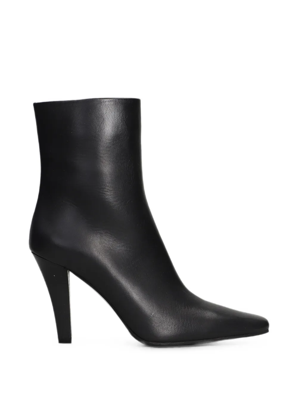 The Seller square-toe ankle boots Zwart