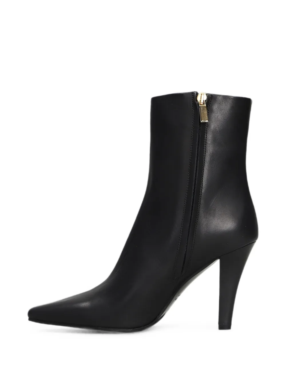 The Seller square-toe ankle boots Zwart