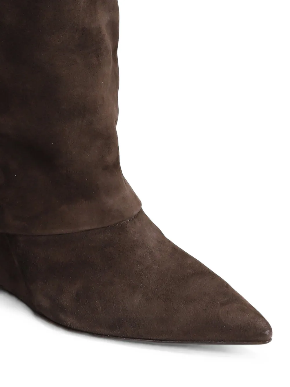 The Seller foldover wedge boots Bruin