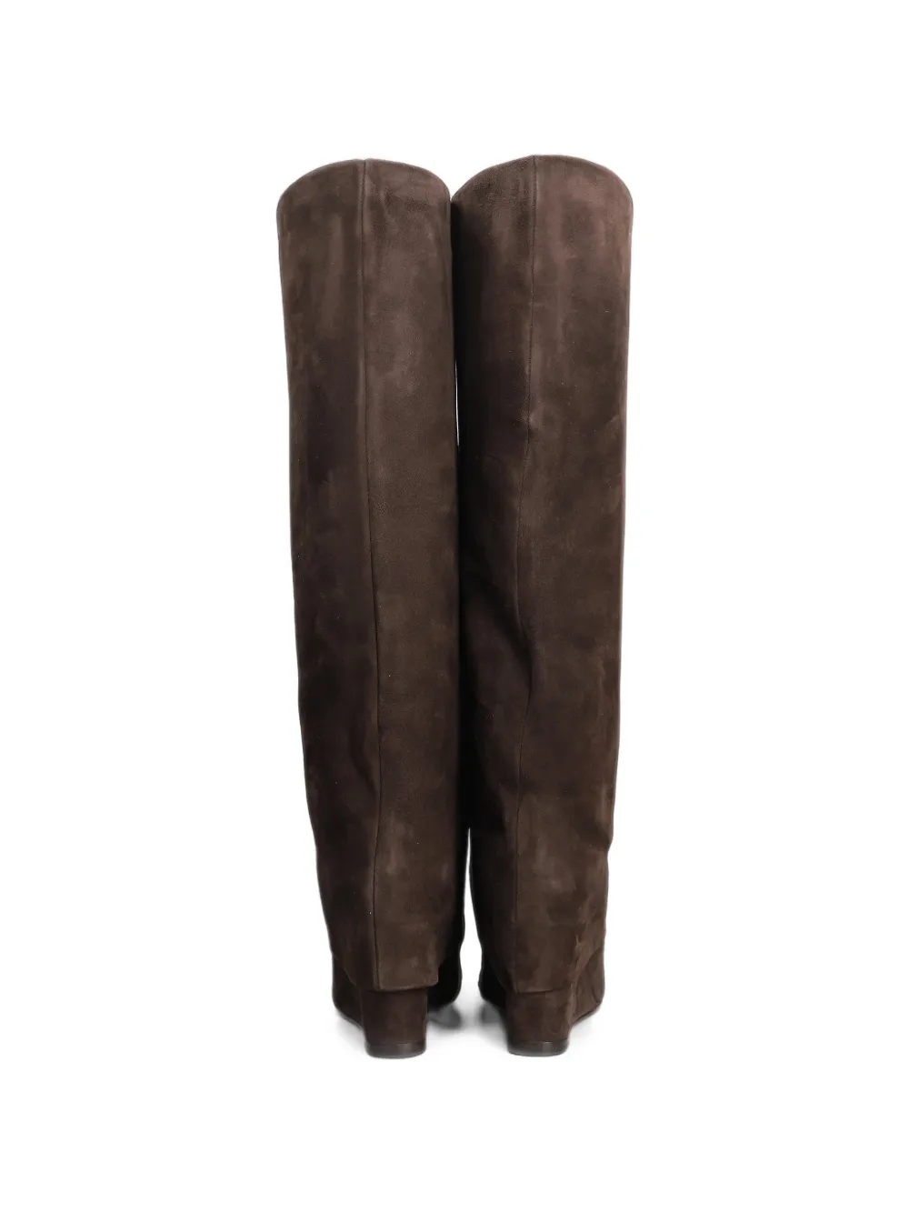 The Seller foldover wedge boots Bruin