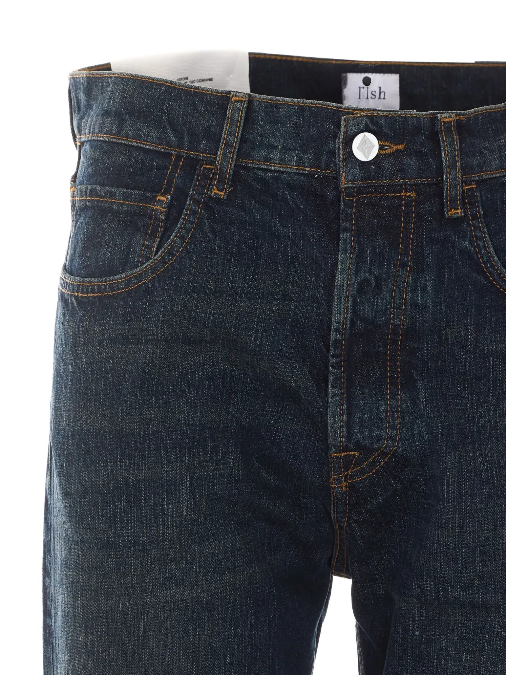 AMISH Straight jeans Blauw