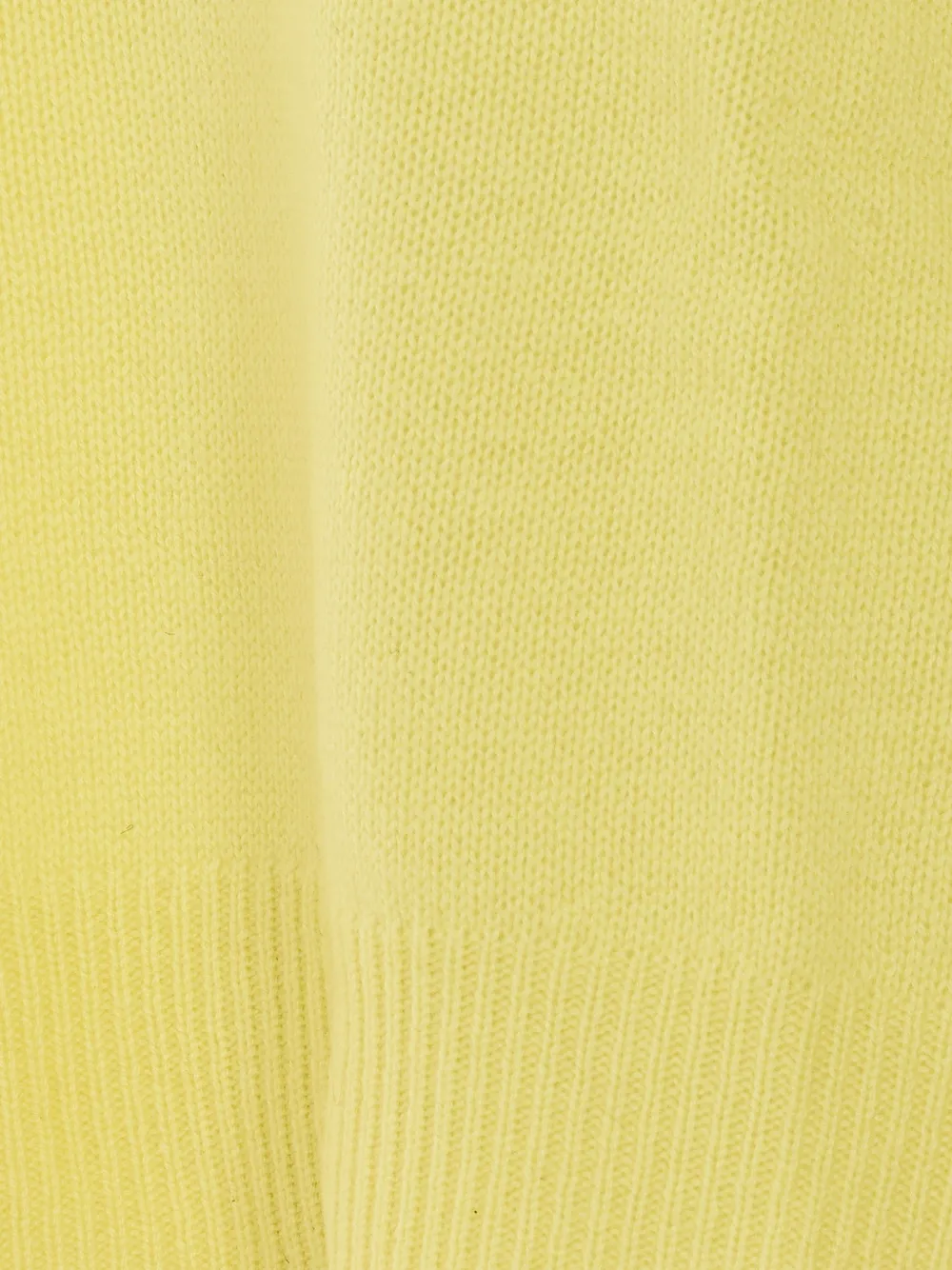 Allude Trui met hoge hals Geel