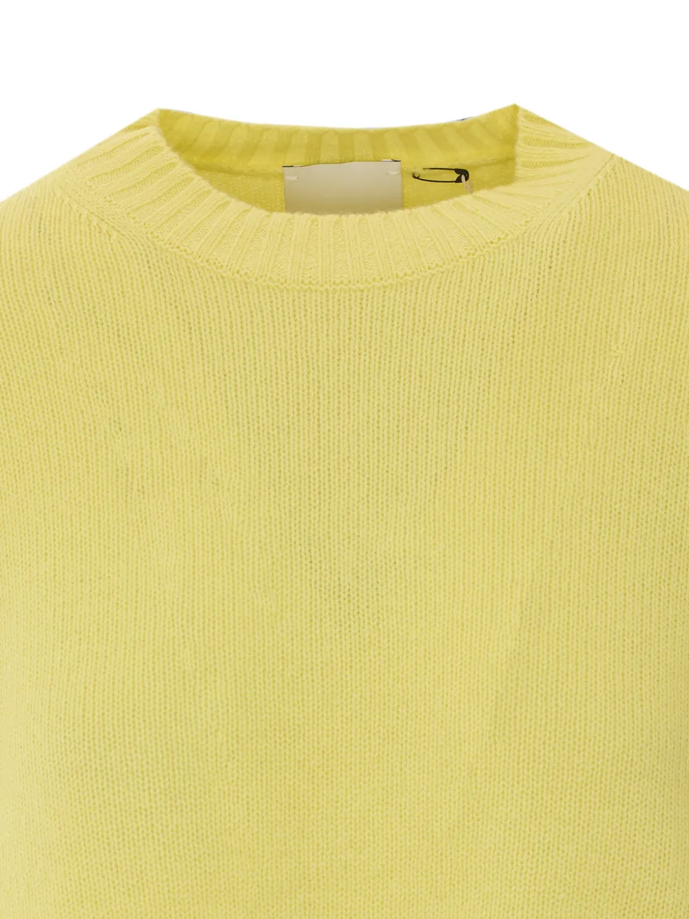 Allude Trui met hoge hals Geel