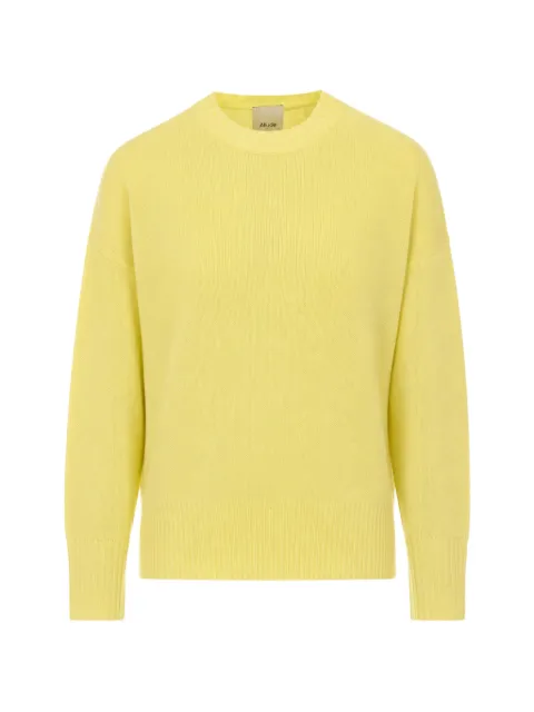 Allude crew-neck long-sleeve sweater