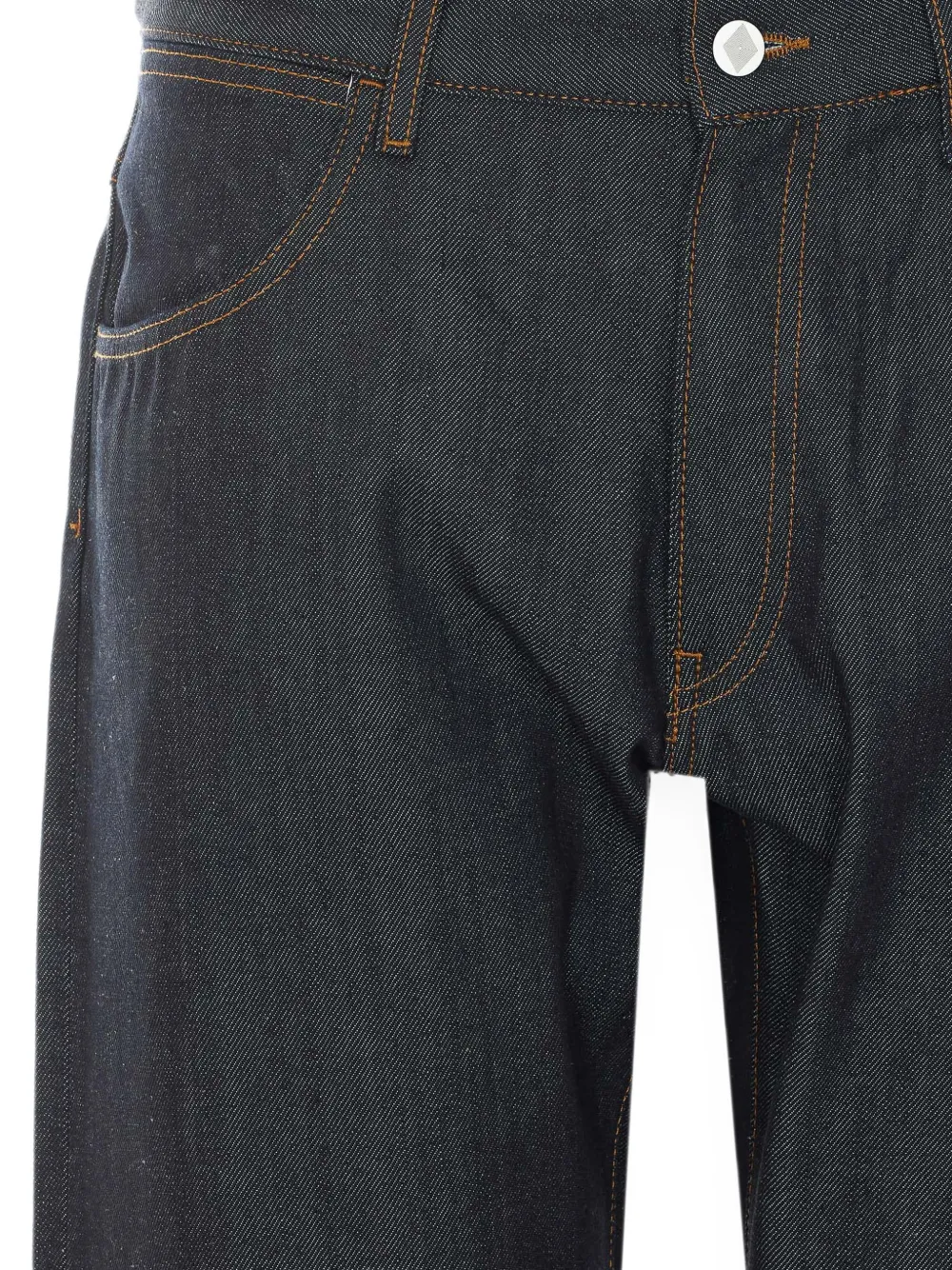 AMISH James ruimvallende jeans Blauw
