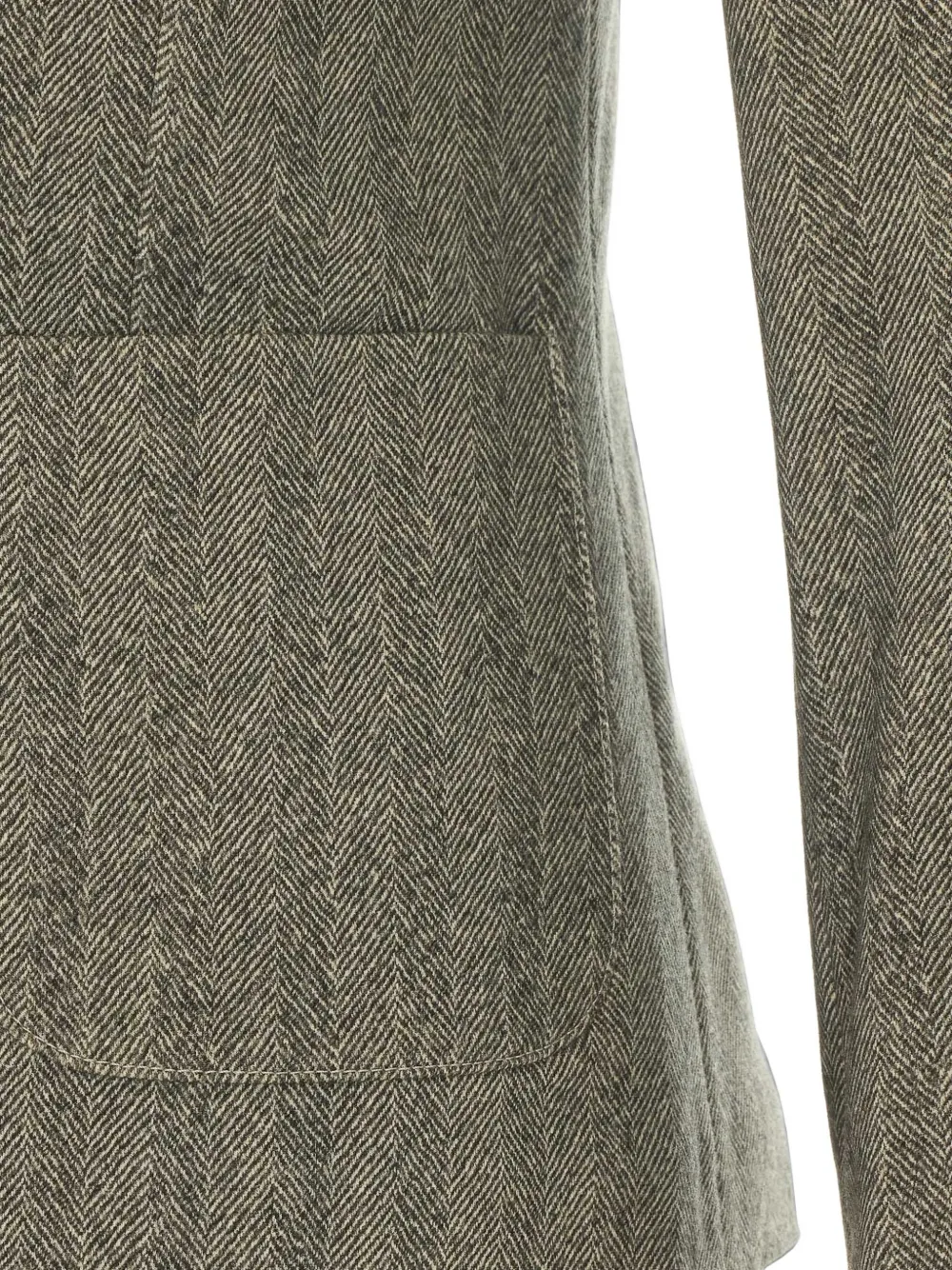 Circolo 1901 Blazer met visgraatpatroon Grijs