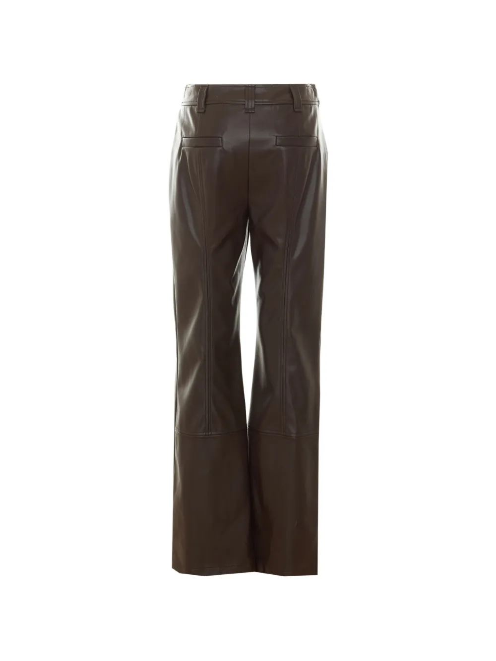 LIU JO Gecoate stoffen broek Bruin