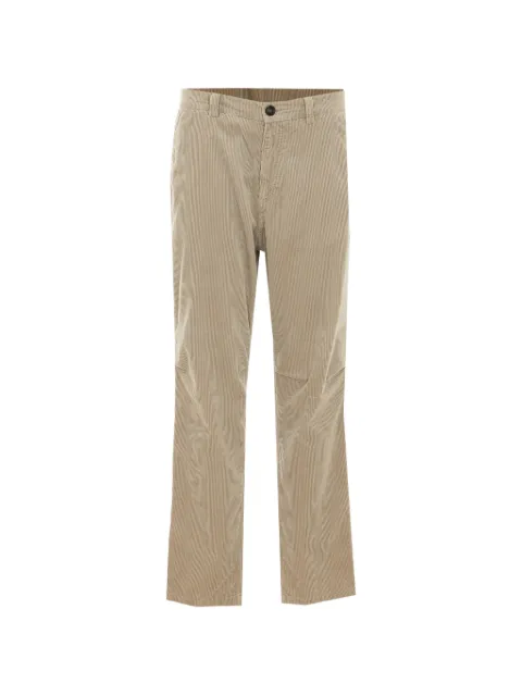 Brunello Cucinelli pantalones rectos texturizados