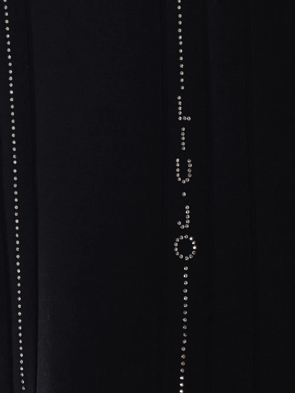 LIU JO sweater with contrast trim Zwart