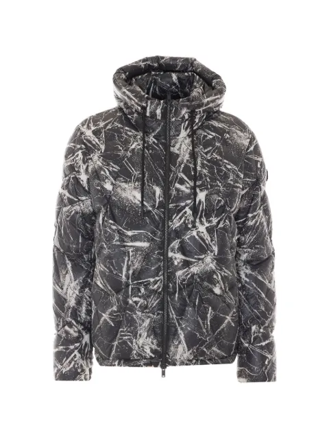 Moose Knuckles quilted hooded jacket