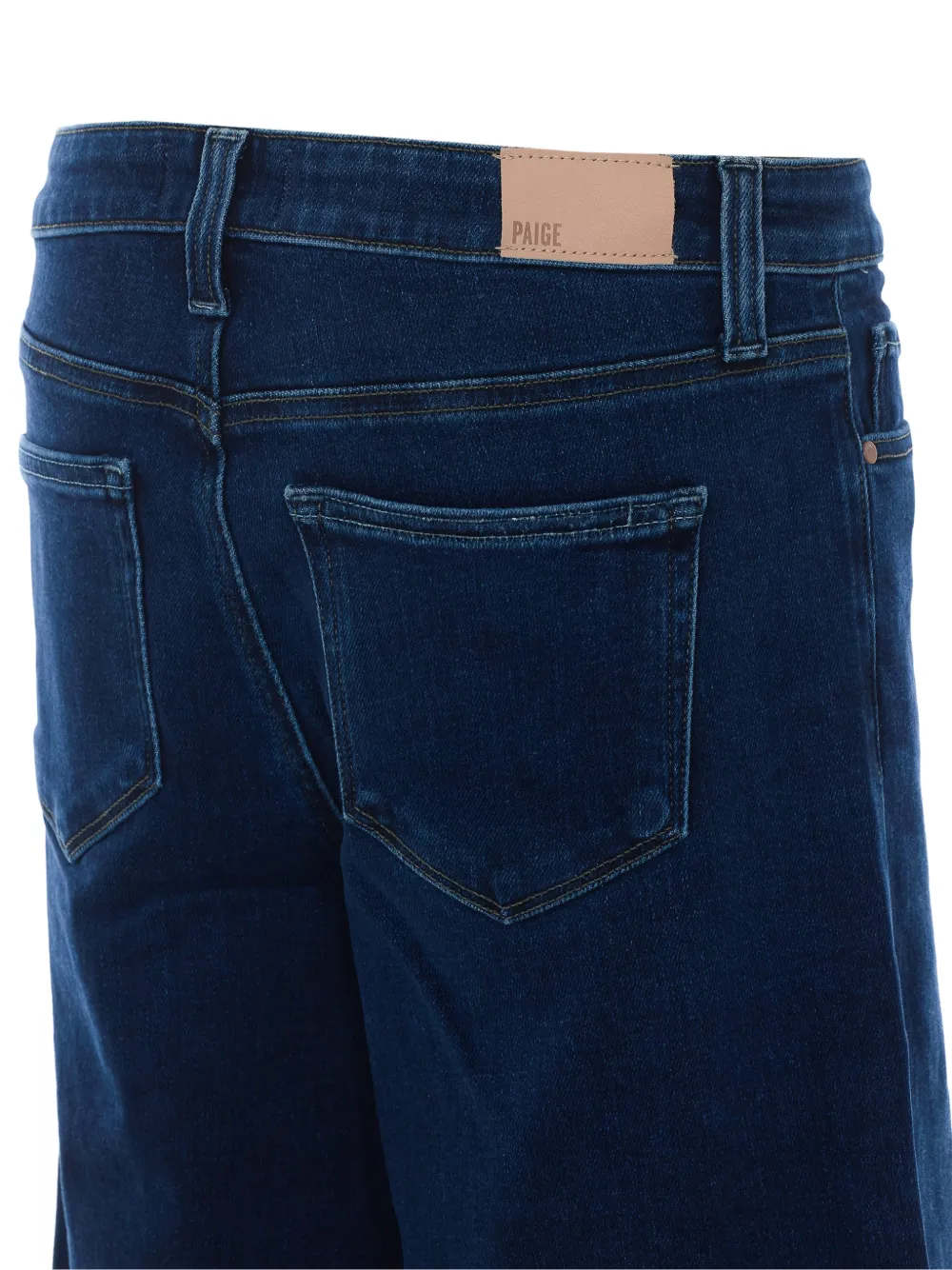 PAIGE Tatum 32 jeans met wijde pijpen Blauw