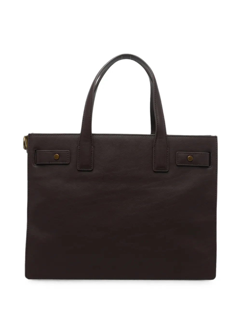 Kurt Geiger London Shopper met sjaaldetail en adelaar-plakkaat Bruin