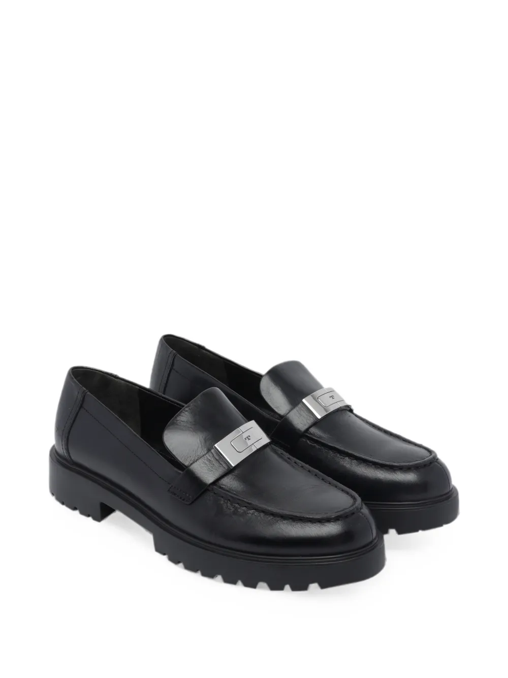 Tory Burch Leelee Lug loafers Zwart