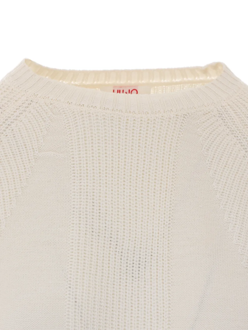LIU JO Trui verfraaid met knopen Beige