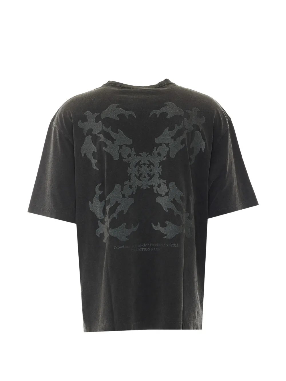 Off-White Arrow skate T-shirt Zwart