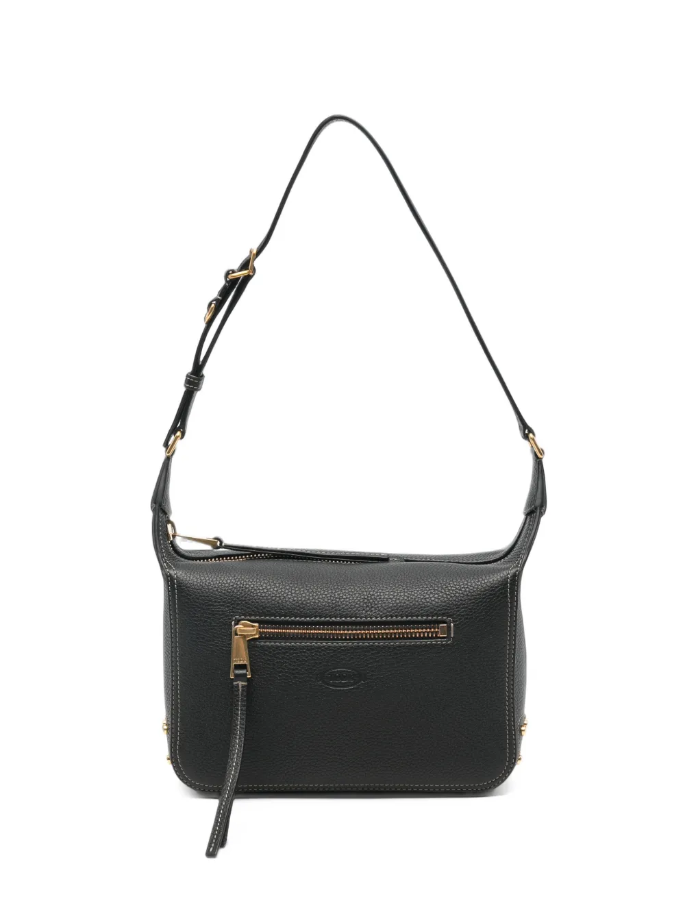 Tod's Gommino pebbled-leather shoulder bag - Nero