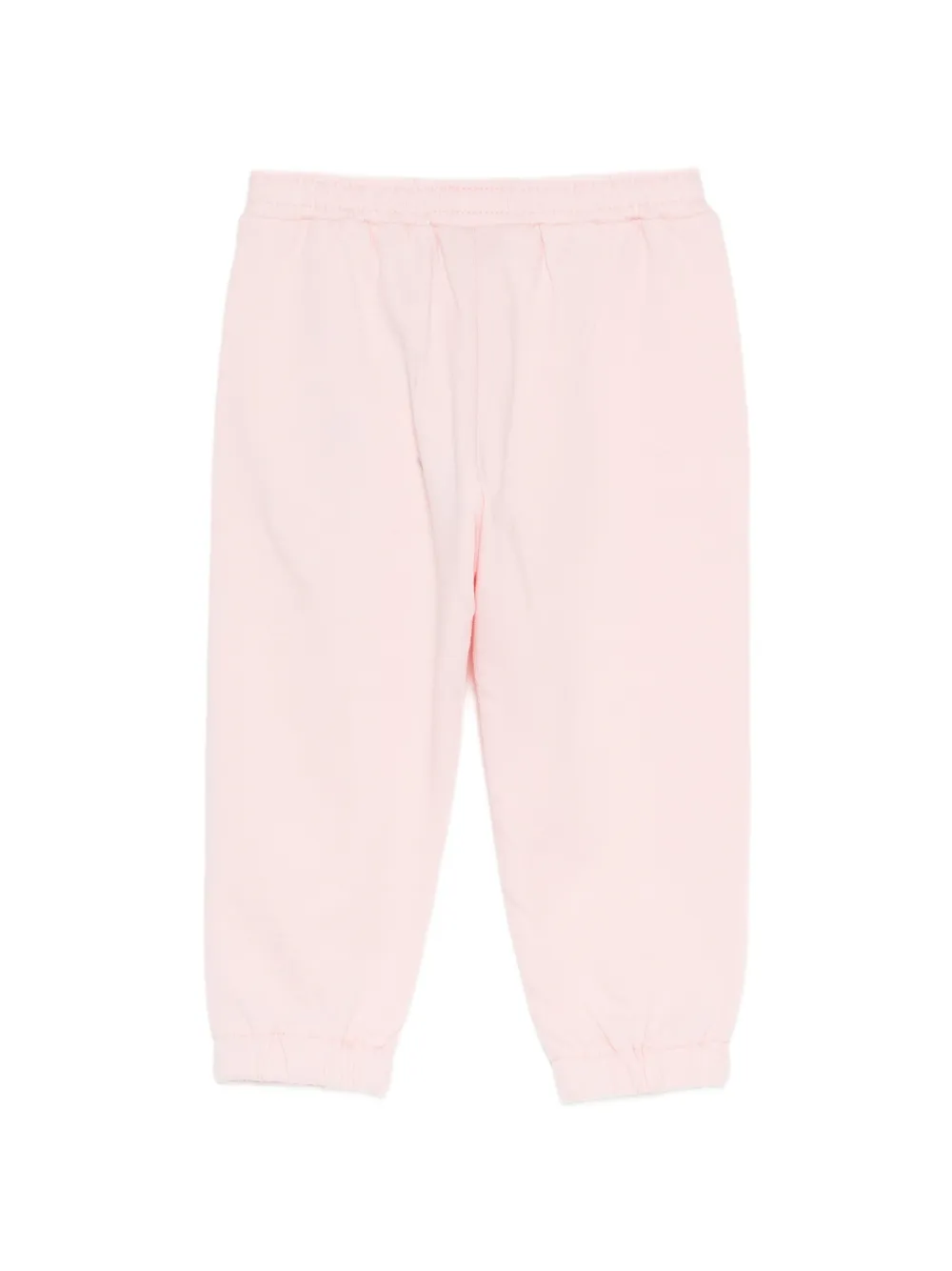 Moschino Kids Trainingsbroek met logoprint Roze