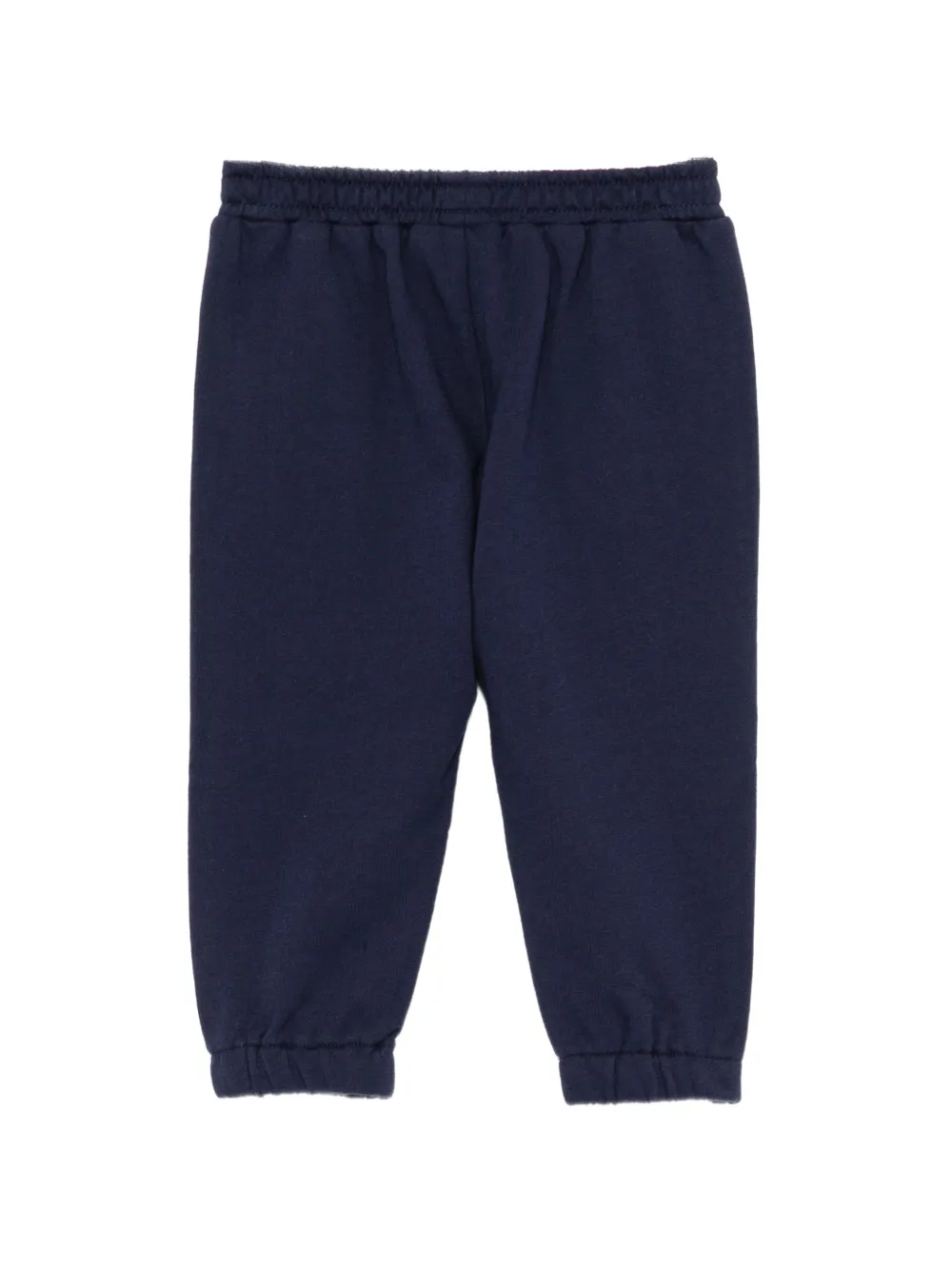 Moschino Kids Trainingsbroek met teddybeerprint Blauw