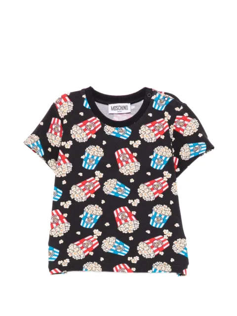 Moschino Kids popcorn-print T-shirt
