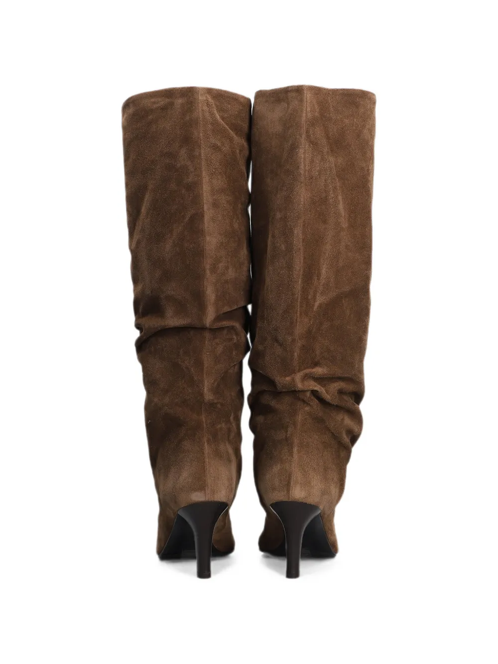 The Seller suede square-toe knee-high boots Bruin