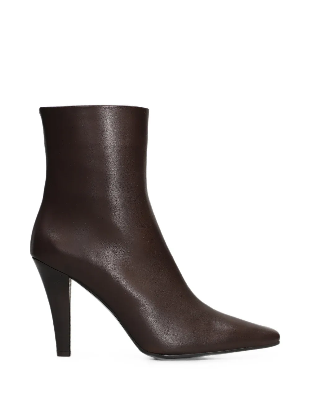 The Seller pointed-toe side-zip heeled ankle boots Bruin