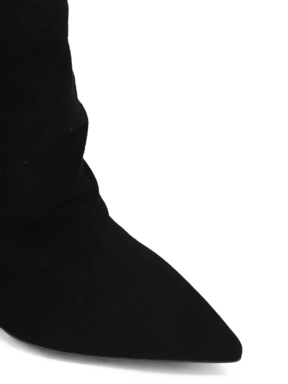 The Seller pointed-toe wedge boots Zwart