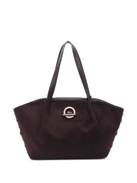 LIU JO Tote Bag in Samtoptik mit Nieten