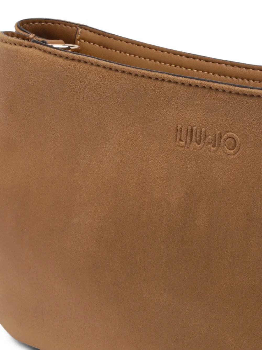 LIU JO Medium microvezel crossbodytas Bruin