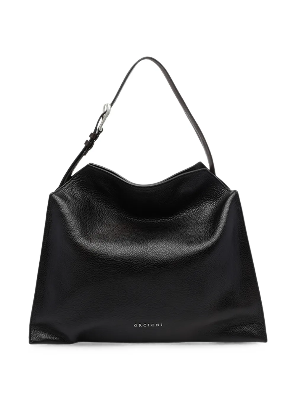 Orciani Trinity Soft Midi shoulder bag - Nero