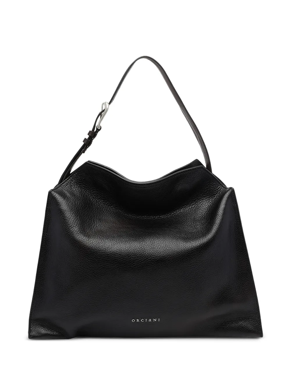 Orciani Trinity Soft Midi shoulder bag - Nero