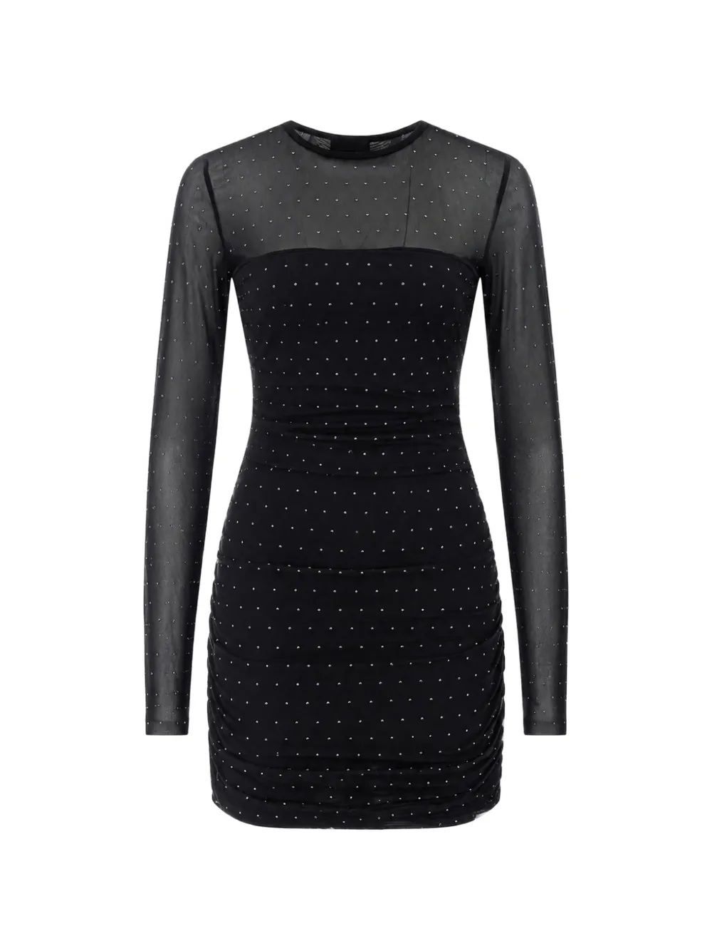 LIU JO rhinestone-embellished mini dress