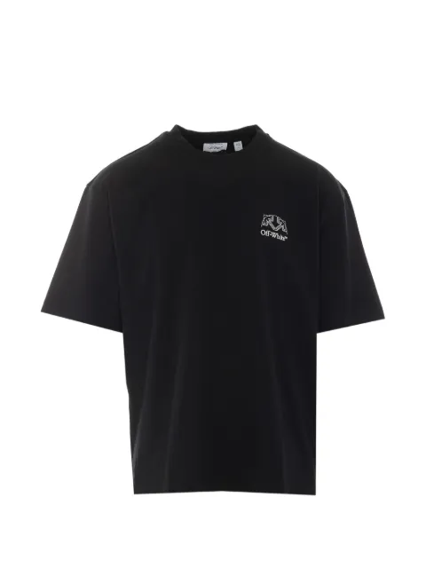 Off-White logo-print crew-neck T-shirt